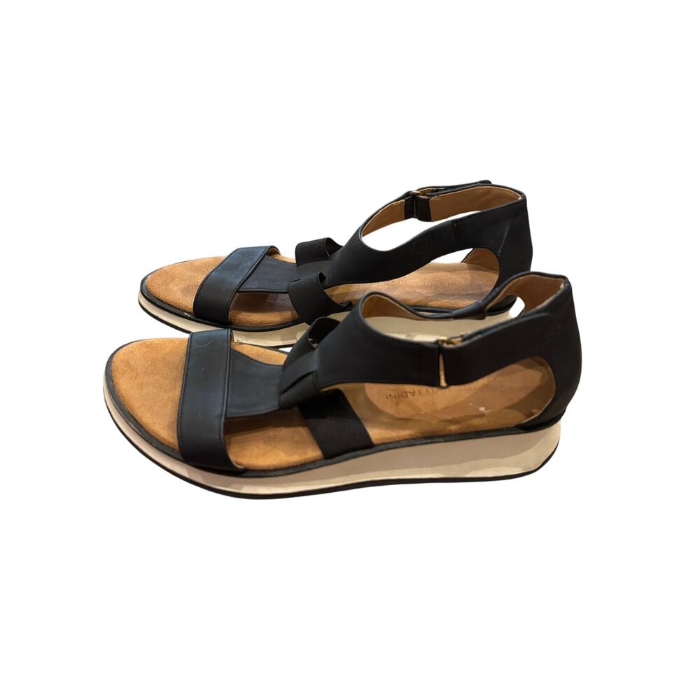 Adrienne Vittadini Mabelle sport sandals in black size 8 - Picture 2 of 4